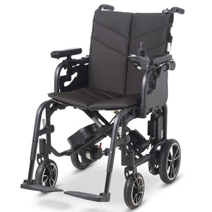 Silla de ruedas eléctrica con chasis de aluminio de solo 16,3 kg para una manipulación sin esfuerzo dortomedical