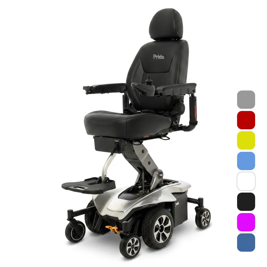 Silla de ruedas eléctrica Jazzy Air 2 con asiento elevable que proporciona mayor autonomía y comodidad en el día a día dortomedical