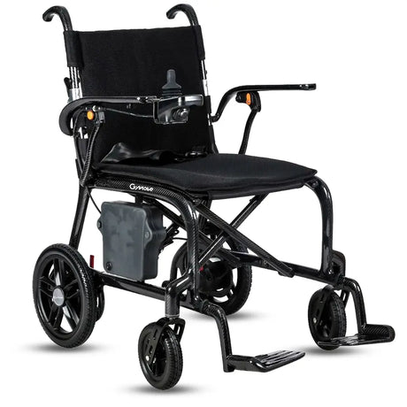 Silla de ruedas eléctrica con funda de asiento lavable para una higiene correcta y una limpieza rápida dortomedical