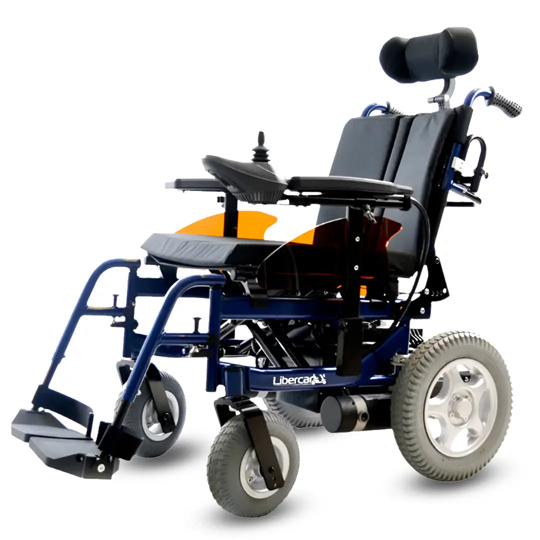 Silla de ruedas eléctrica y plegable con motor potente que ofrece una amplia autonomía dortomedical