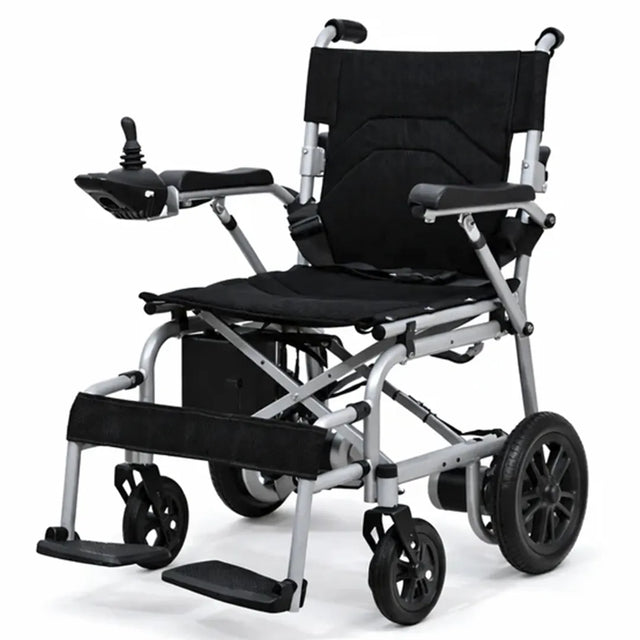 Silla de ruedas eléctrica levialite con motor de 400W, batería extraíble de 12Ah y autonomía de hasta 20 km para uso diario urbano dortomedical