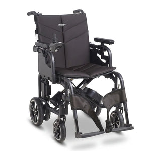 Silla de ruedas eléctrica plegable sin necesidad de retirar la batería para una carga fácil en el coche dortomedical