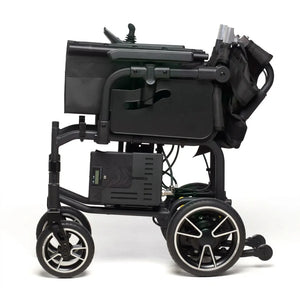 Plegado compacto en silla de ruedas eléctrica para un guardado sin complicaciones en cualquier maletero dortomedical