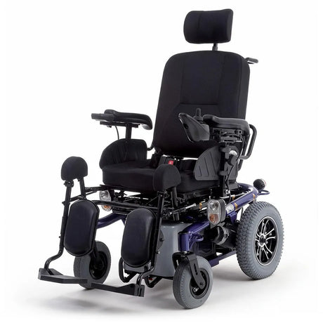 Silla de ruedas eléctrica reclinable hasta 180 grados para mayor confort dortomedical