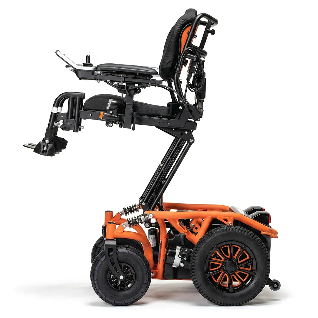 Silla de ruedas eléctrica infantil con ruedas antivuelco Springer dortomedical