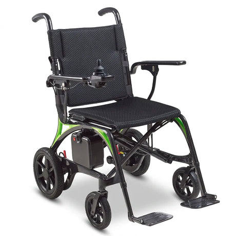Silla de ruedas eléctrica ligera de 13 kg fácil de meter en el maletero del coche dortomedical