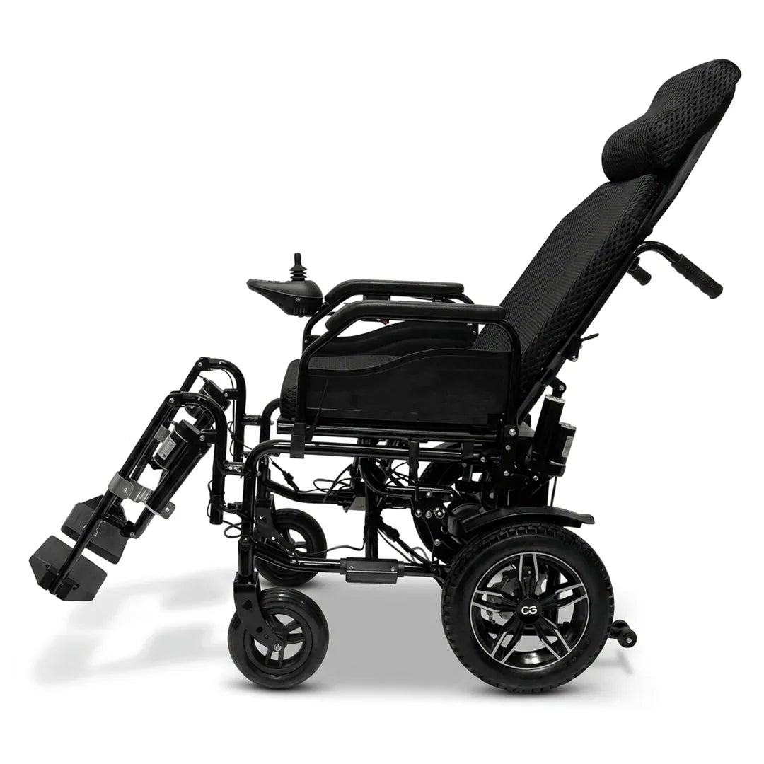 Silla de ruedas eléctrica X-9 con joystick universal de 360 grados para un manejo intuitivo y seguro dortomedical