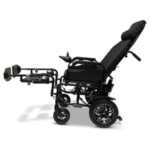 Silla de ruedas eléctrica X-9 con control remoto para ajustar funciones y aumentar la comodidad del usuario dortomedical