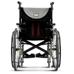 Silla de ruedas estrecha para casa con diseño ligero que facilita el manejo y la movilidad dortomedical