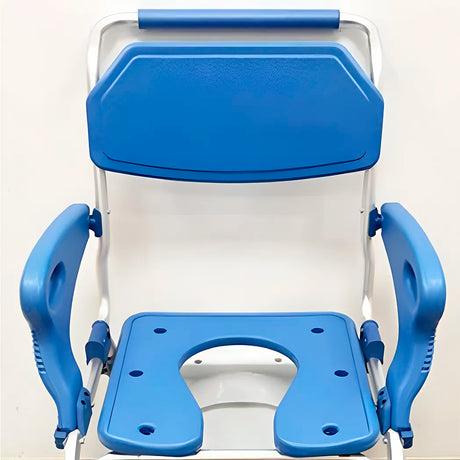 Cadeira de Duche e Sanita SUPER LEVE 9 kg Apoios de Braço Rebatíveis ADAS