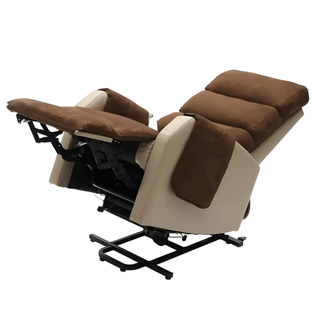 Sillón levantapersonas reclinable 180 grados para reducir presión en la columna dortomedical