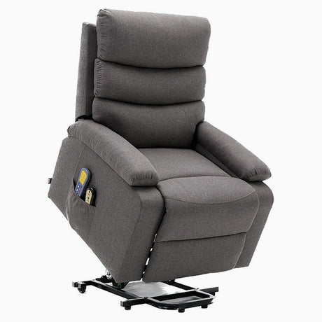 Poltrona Elevatória Reclinável Elétrica com Massagem