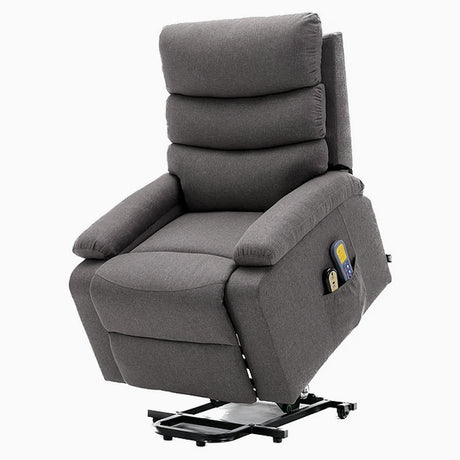 Poltrona Elevatória Reclinável Elétrica com Massagem