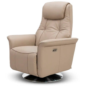 Sillón relax eléctrico con reposacabezas ajustable hacia adelante o hacia atrás en ambos modelos dortomedical