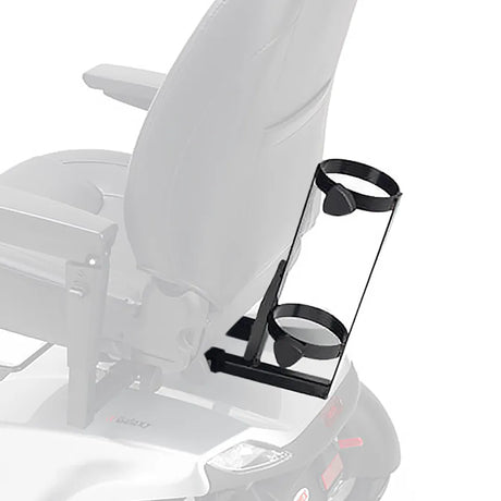 Soporte para bombona de oxígeno en scooter de fácil uso dortomedical