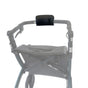 Soporte para espalda para el andador rollz flex que ofrece comodidad y sujeción dortomedical