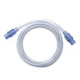 Vista del tubo de PVC de 1 m de longitud flexible y resistente compatible con los nebulizadores de la marca Moretti dortomedical