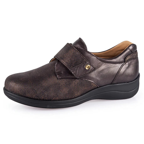Zapato de señora elástico para pies delicados con plantilla extraíble dortomedical